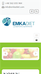 Mobile Screenshot of emkadiet.com